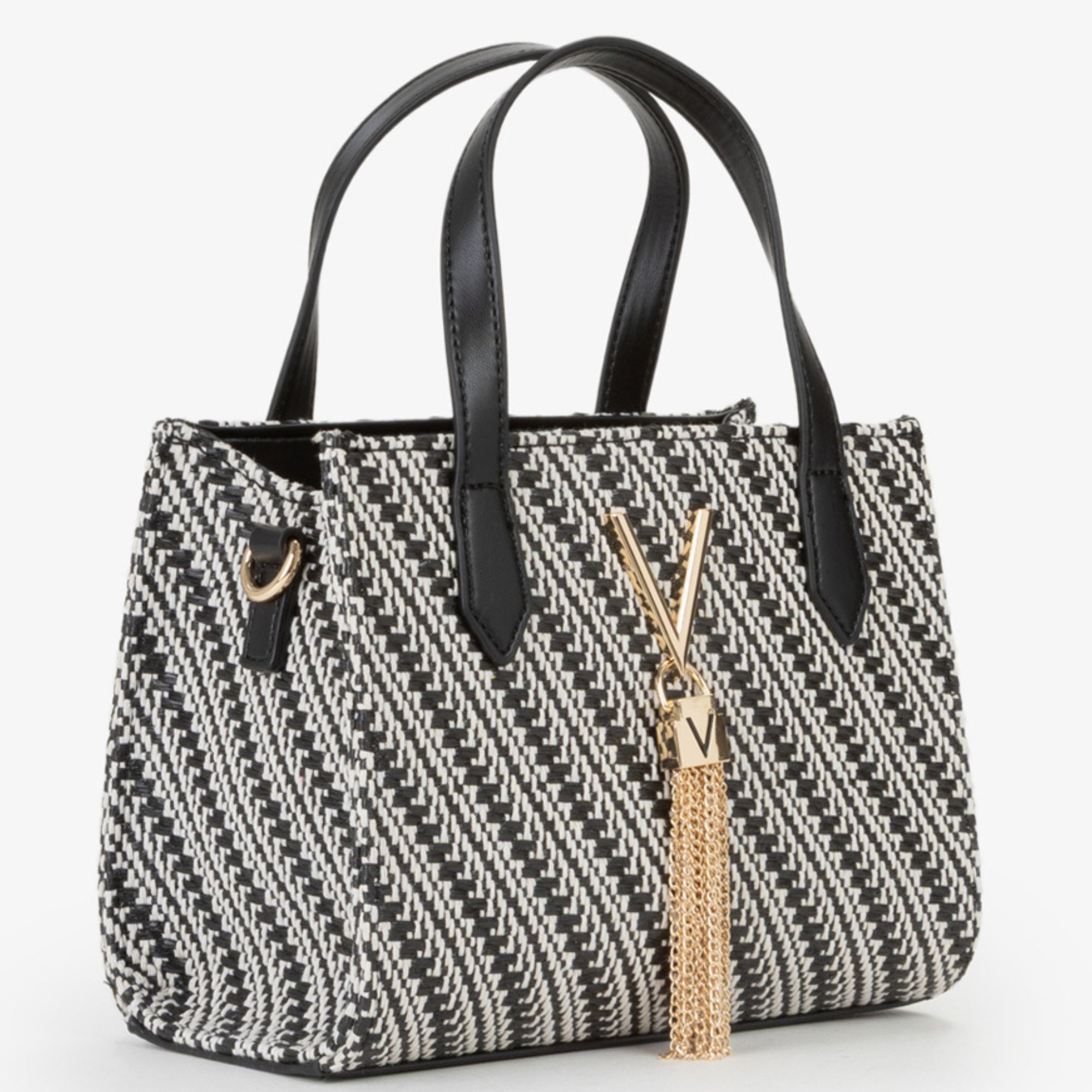 VALENTINO BORSA DONNA VBS9XI15S Divina Summer NERO/Multicolor - immagine 4