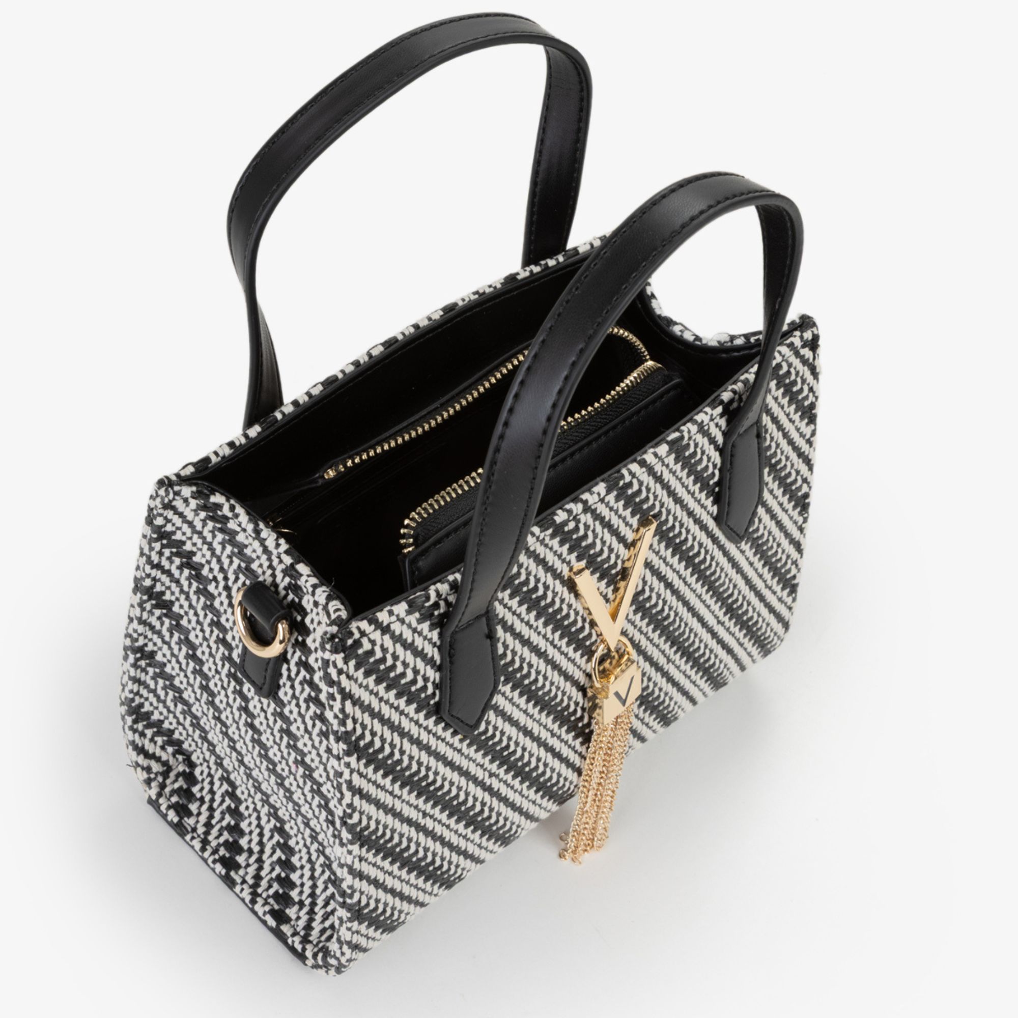 VALENTINO BORSA DONNA VBS9XI15S Divina Summer NERO/Multicolor - immagine 3