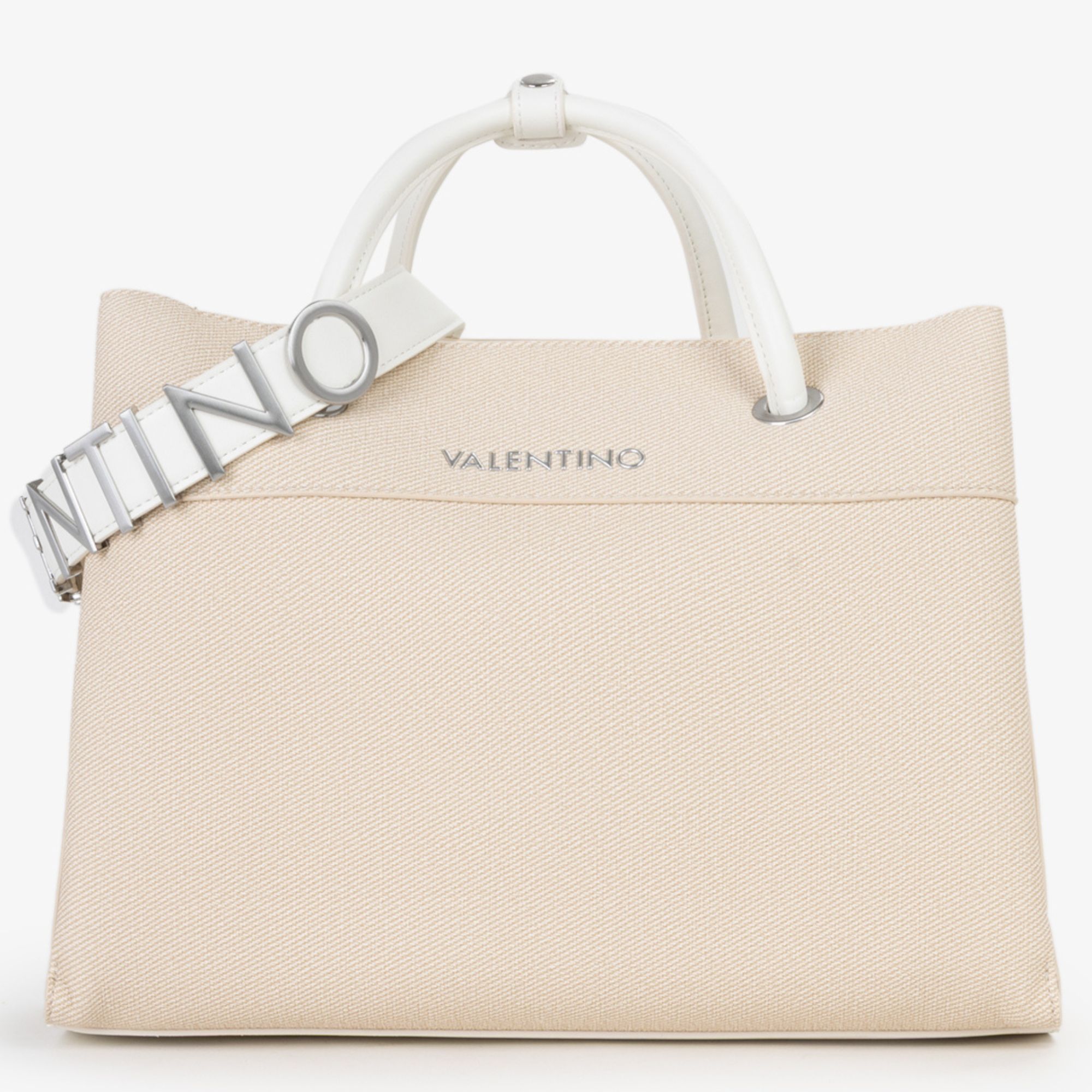 VALENTINO BORSA DONNA VBSA0D02 Alexia Summer Natur/OFF WHITE