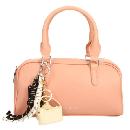 Vivienne D borsa donna VCH225 Mini Bag Charm ROSA