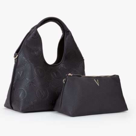VALENTINO BORSA DONNA VBS8ZG02 Samba Re NERO