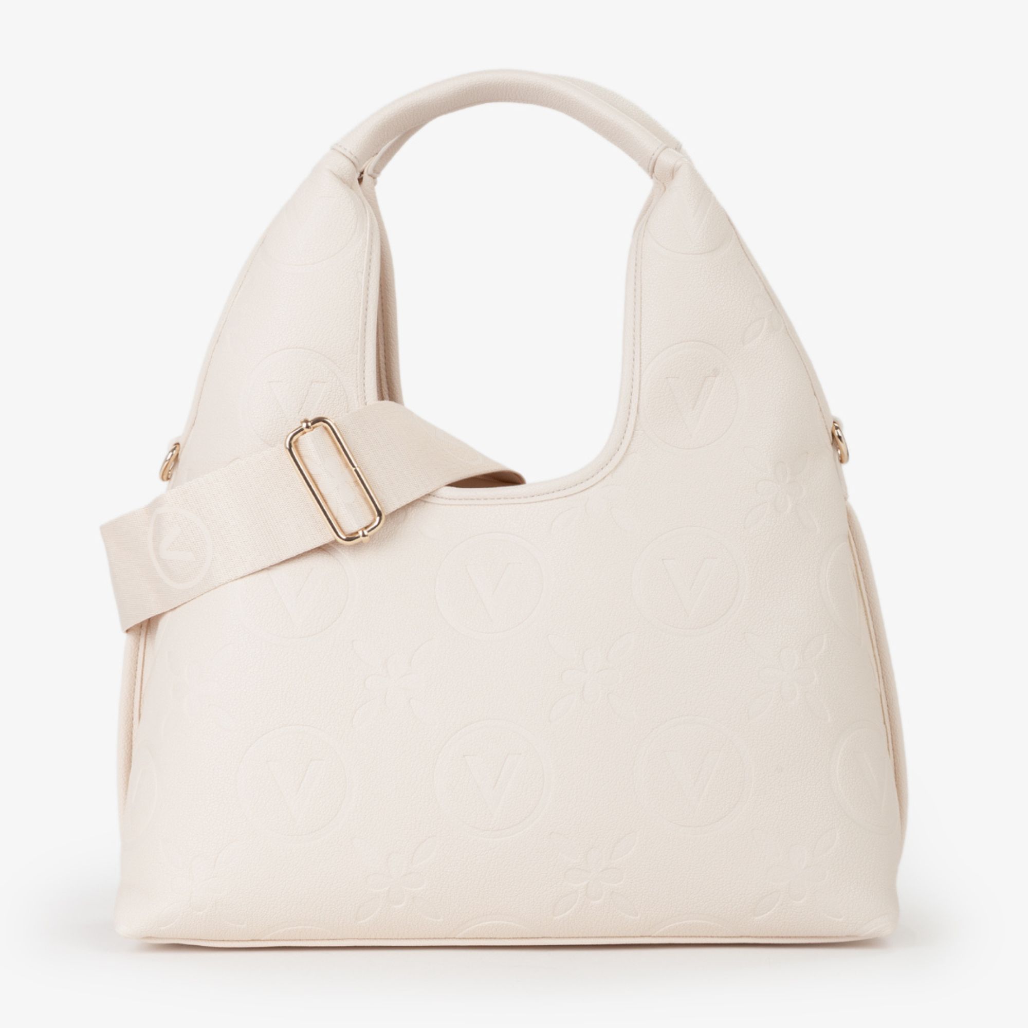VALENTINO BORSA DONNA VBS8ZG02 Samba Re ECRU - immagine 4