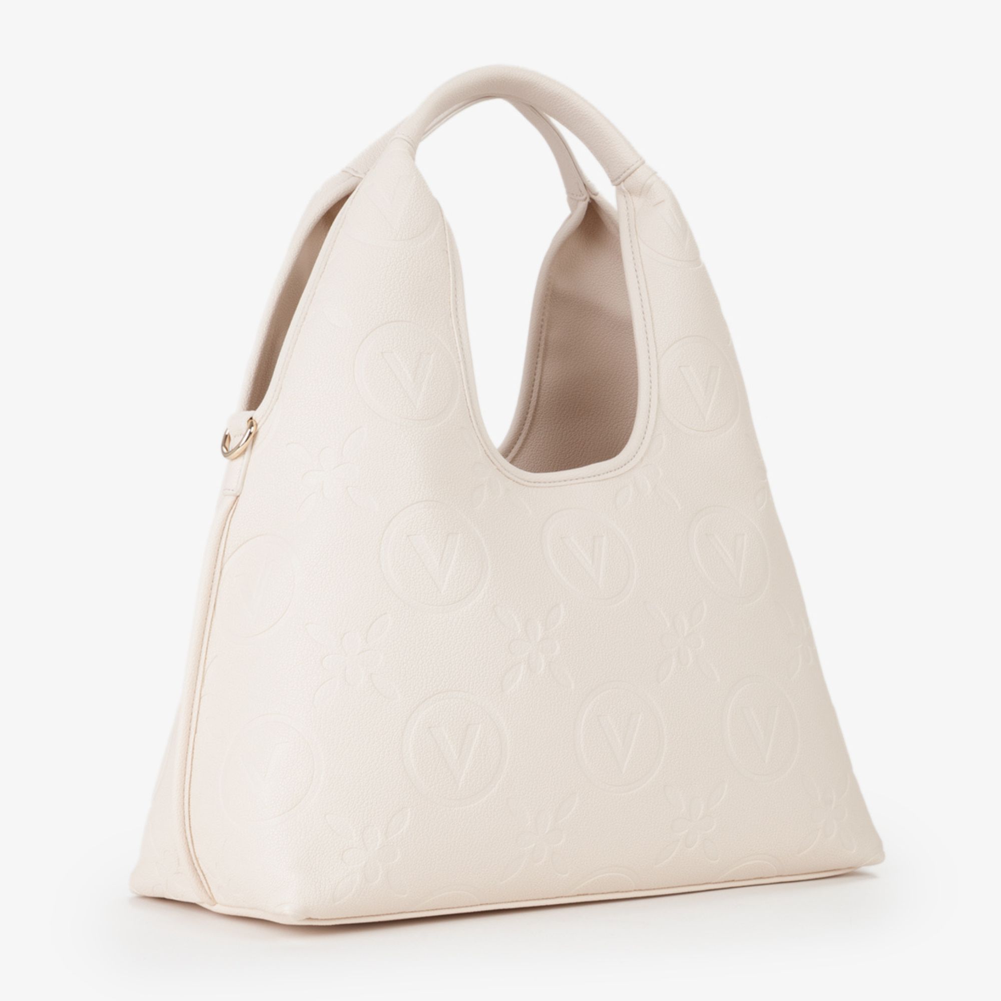VALENTINO BORSA DONNA VBS8ZG02 Samba Re ECRU - immagine 3