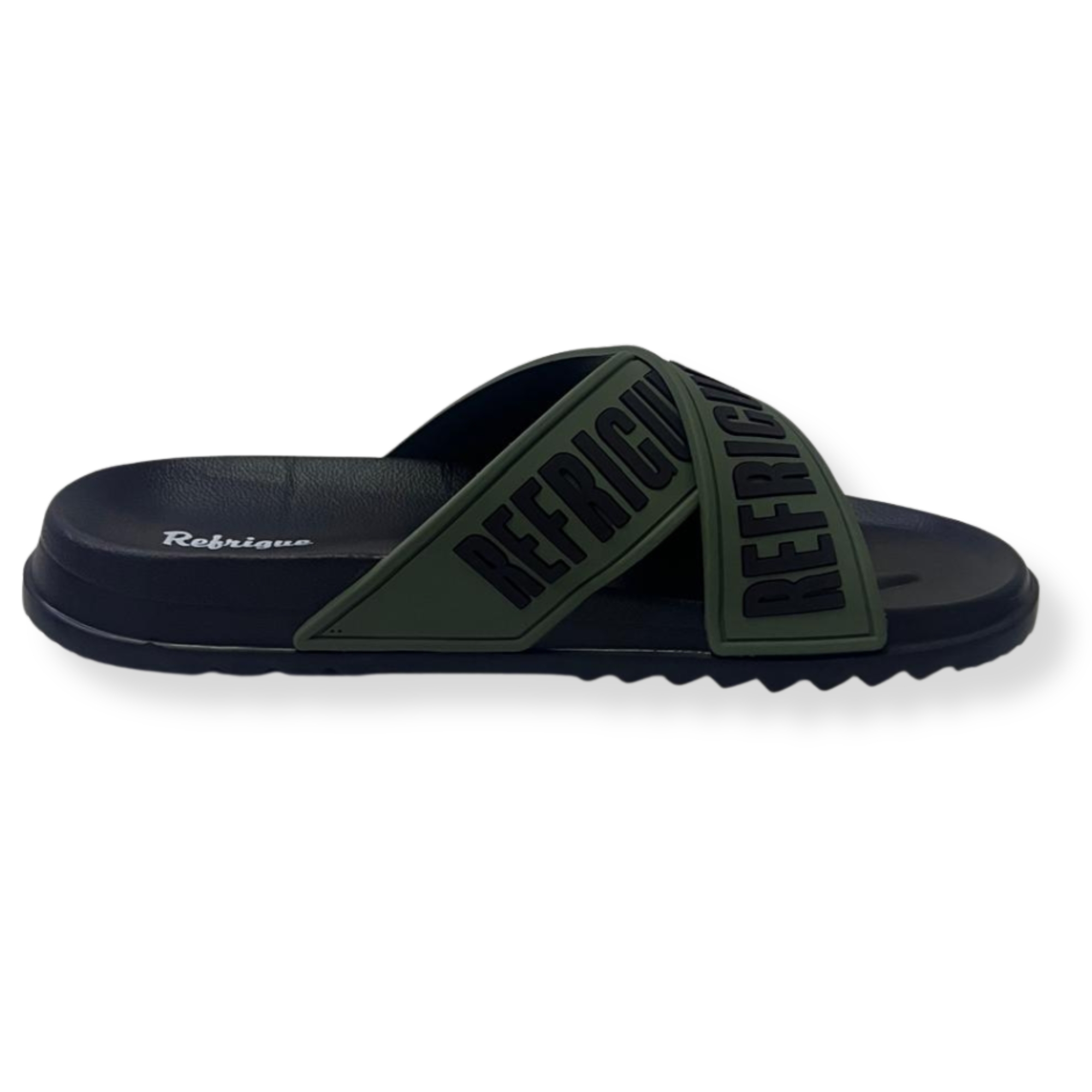 Refrigue sandali ARON/SS26 (RF261-C150_EVA) BLACK/MILITARY - immagine 3