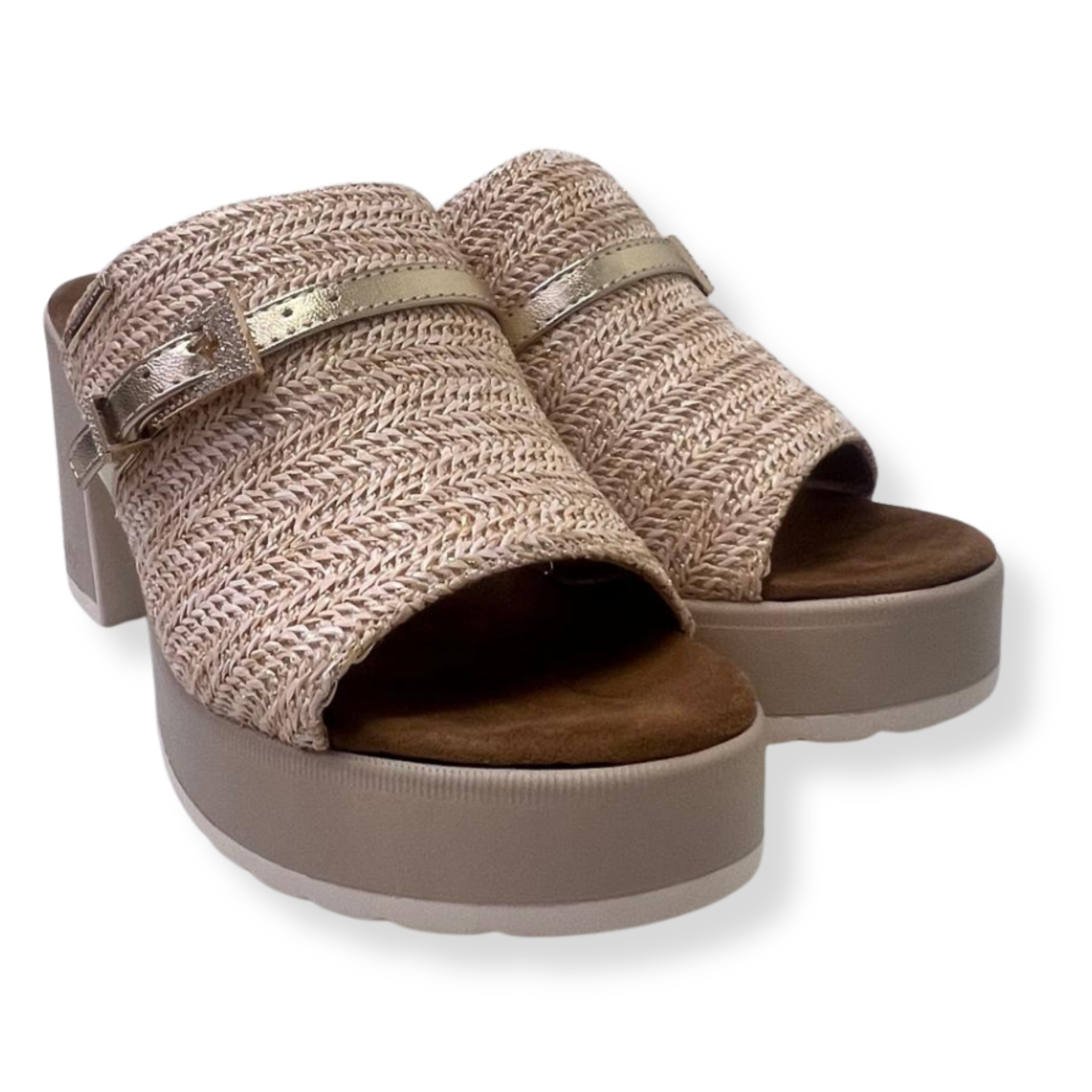 Gian Marco Venturi Sandali GMVDSCSA0471 Raffia BEIGE