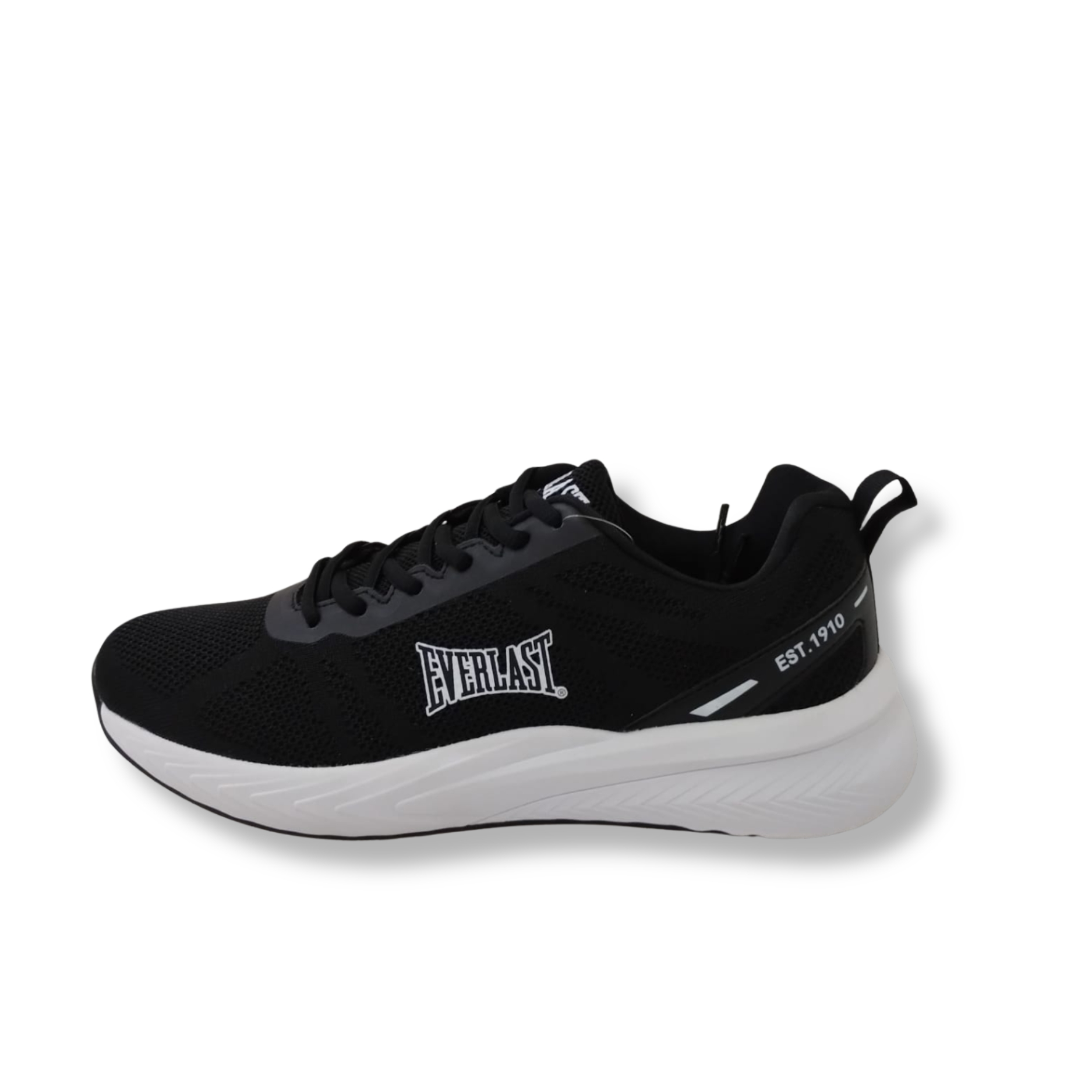 EVERLAST SNEAKERS UOMO - BLACK - WHITE - EV607 - immagine 2
