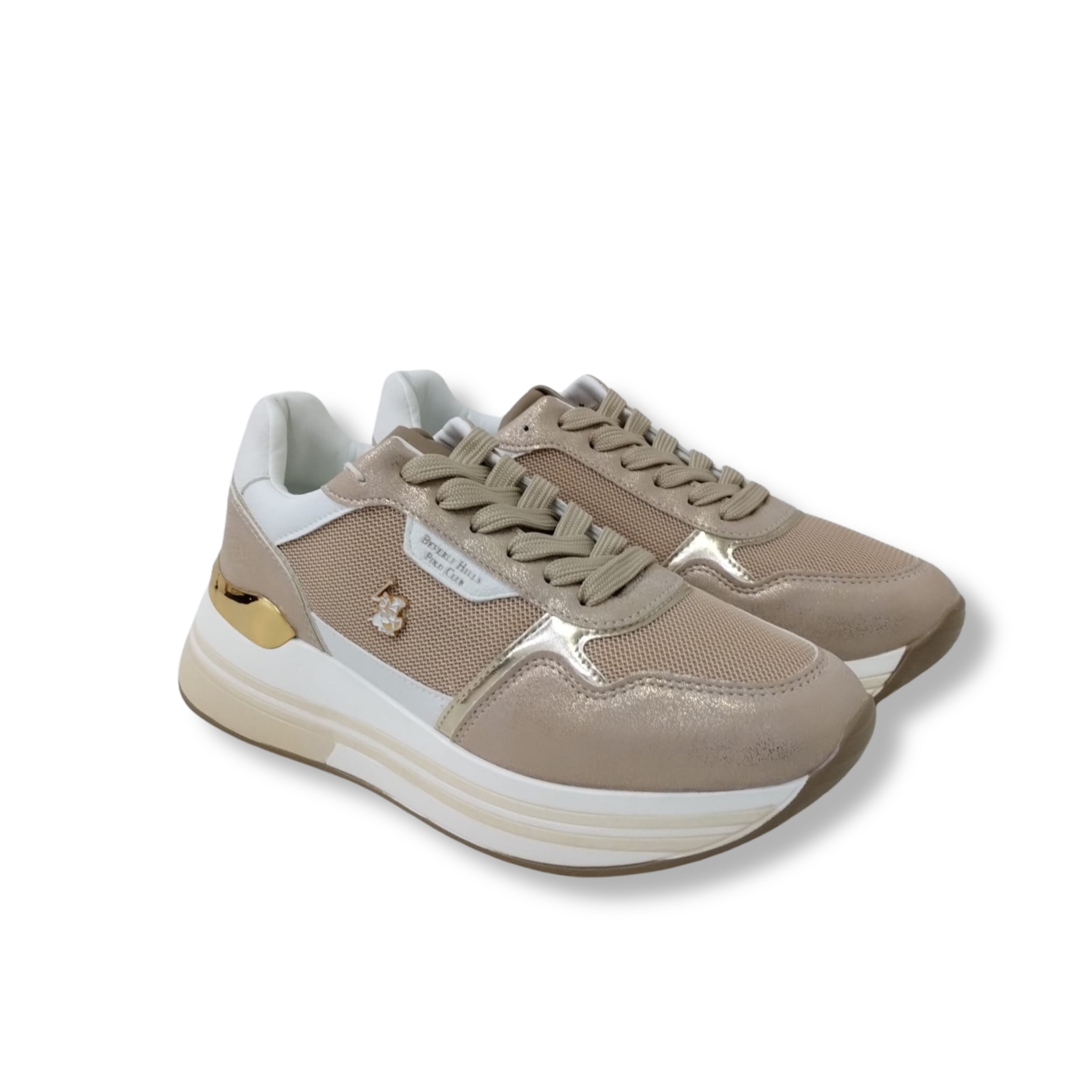 BH Polo Club sneakers donna - nude - BHW617100