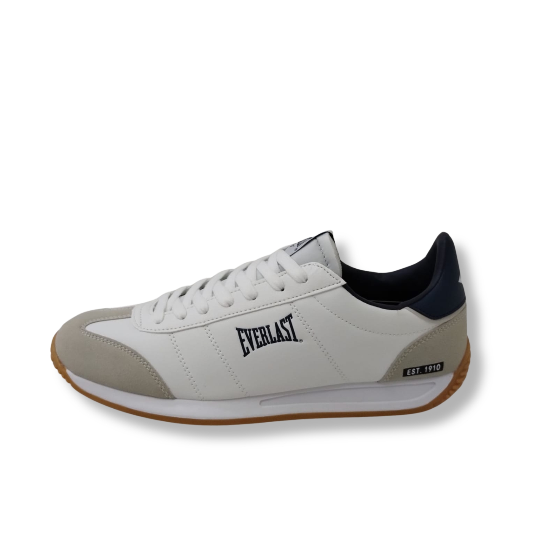 EVERLAST SNEAKERS UOMO - WHITE - GRES - NAVY - EV858 - immagine 2