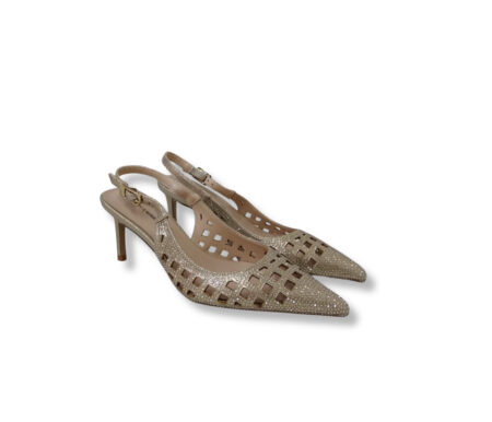 Queen Helena scarpe con tacco donna - GOLD - K4554
