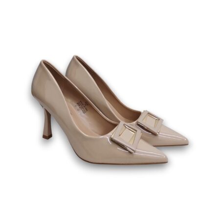 LANCETTI TACCHI DONNA - DARK BEIGE -  LNC-25-HC55-Q1037