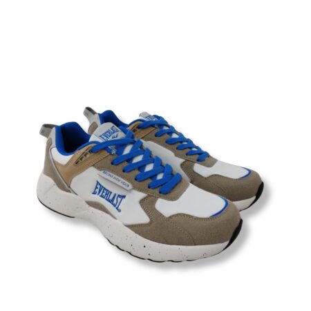 EVERLAST SNEAKERS UOMO - LT STONE - WHITE - ROYAL - EV3258