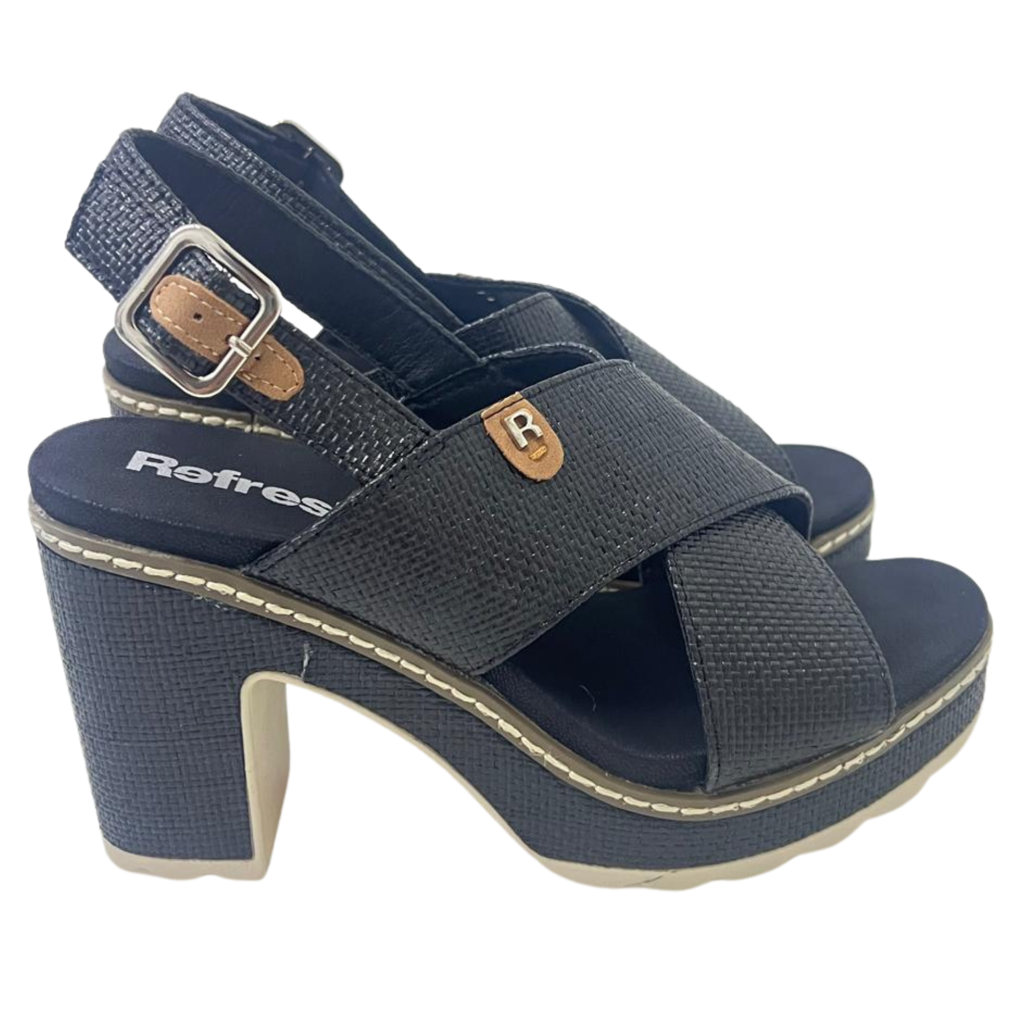 Refresh sandali donna 172707 NERO - immagine 2