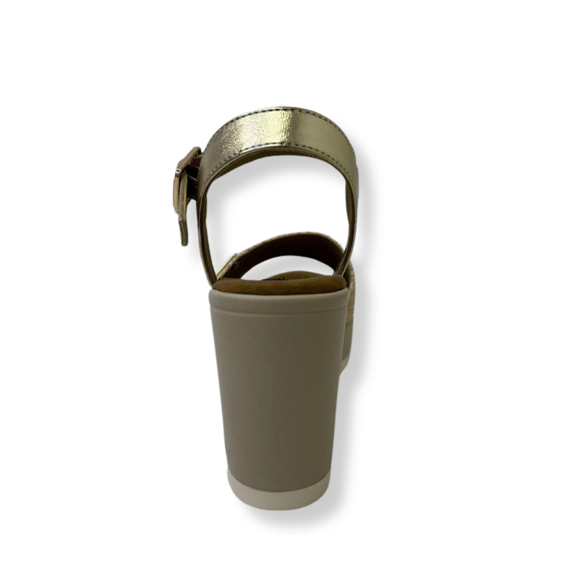 Gian Marco Venturi Sandali Con Tacco GMVDSCSA0474 Raffia BEIGE - immagine 4