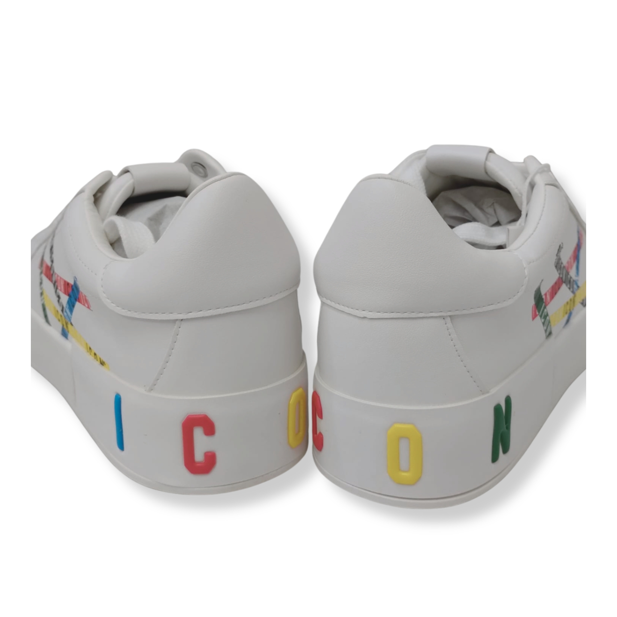 Icon sneakers uomo IC05637SU Arcobaleno BIANCO - immagine 3