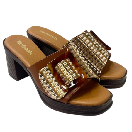 Refresh sandali donna 175028 CAMEL