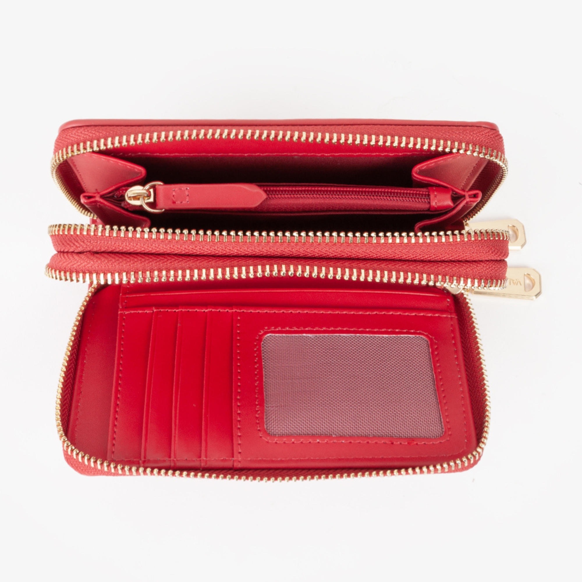 VALENTINO PORTAFOGLI DONNA VPS9AF234 Femke ROSSO Scuro - immagine 2