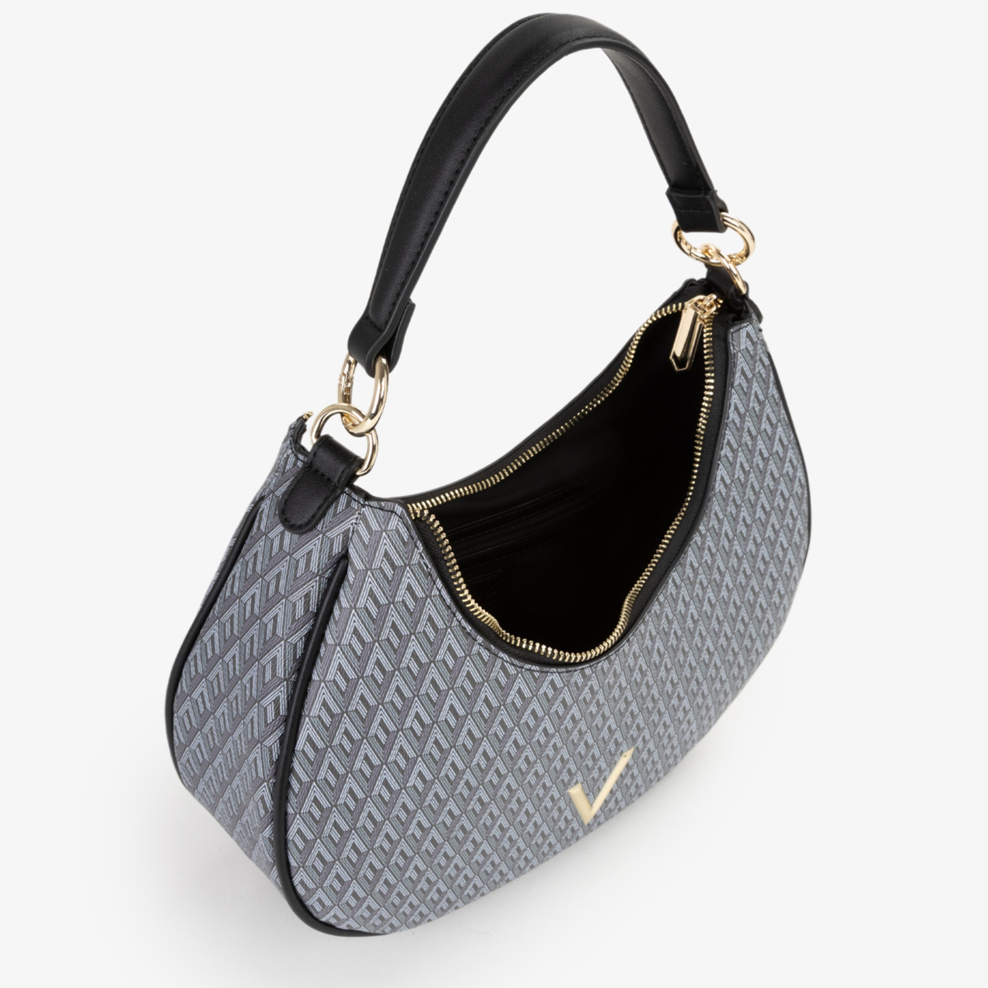 VALENTINO BORSA DONNA VBS9OX07 Queen Re NERO/Multicolor - immagine 4