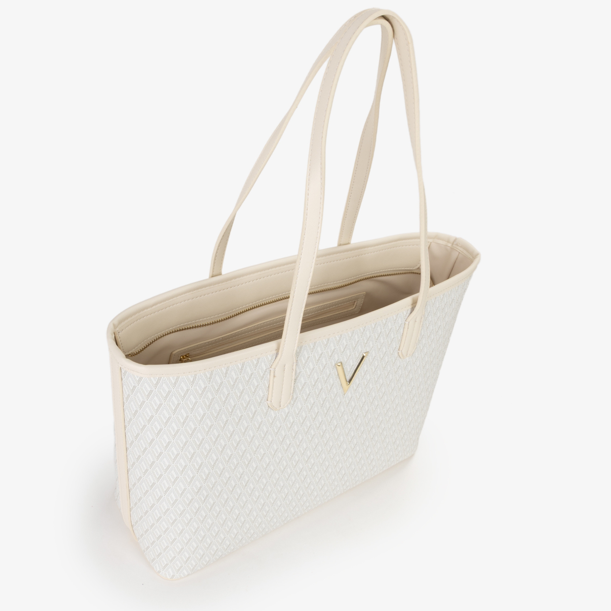 VALENTINO BORSA DONNA VBS9OX01 Queen Re ECRU/Multicolor - immagine 4