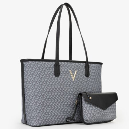 VALENTINO BORSA DONNA VBS9OX01 Queen Re NERO/Multicolor