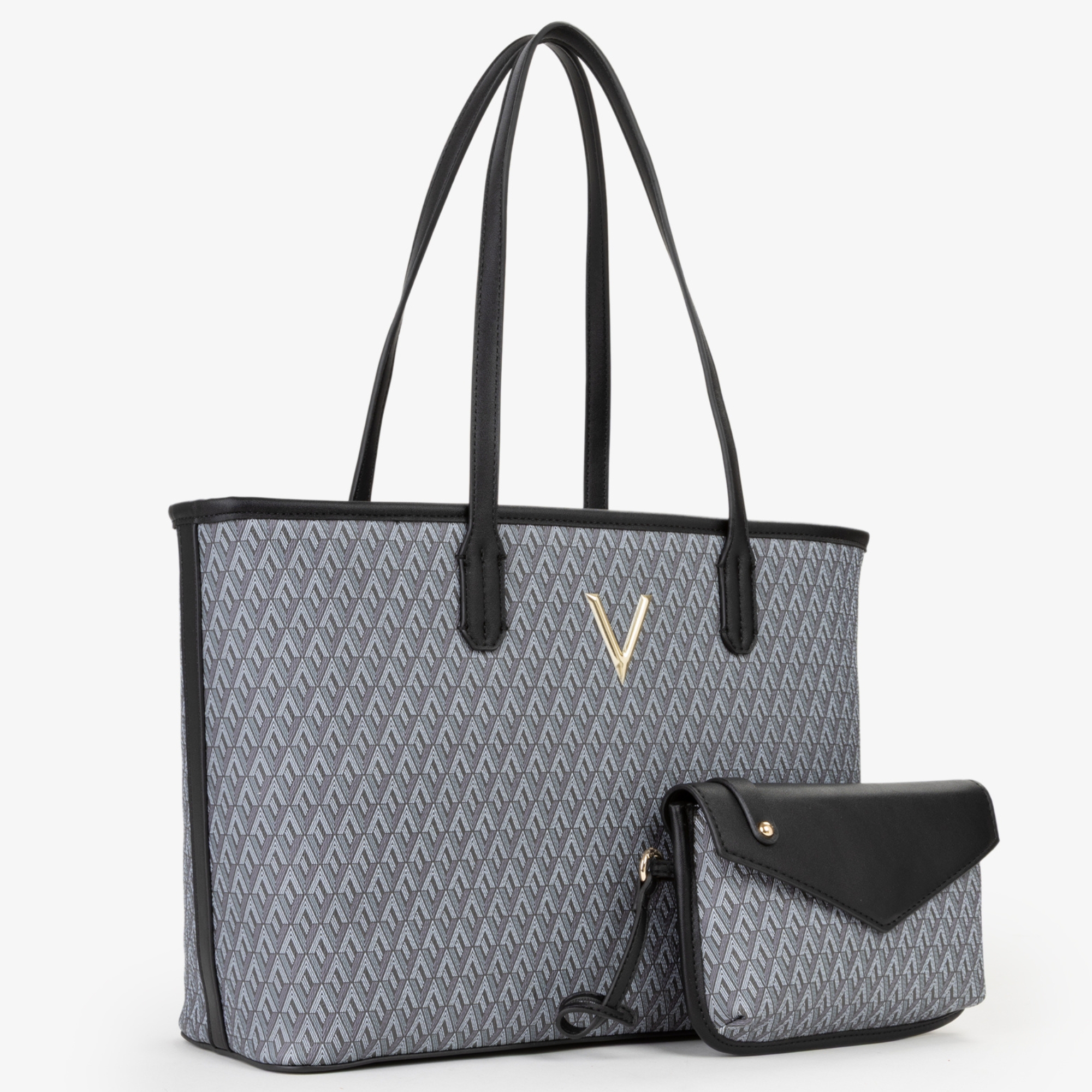 VALENTINO BORSA DONNA VBS9OX01 Queen Re NERO/Multicolor