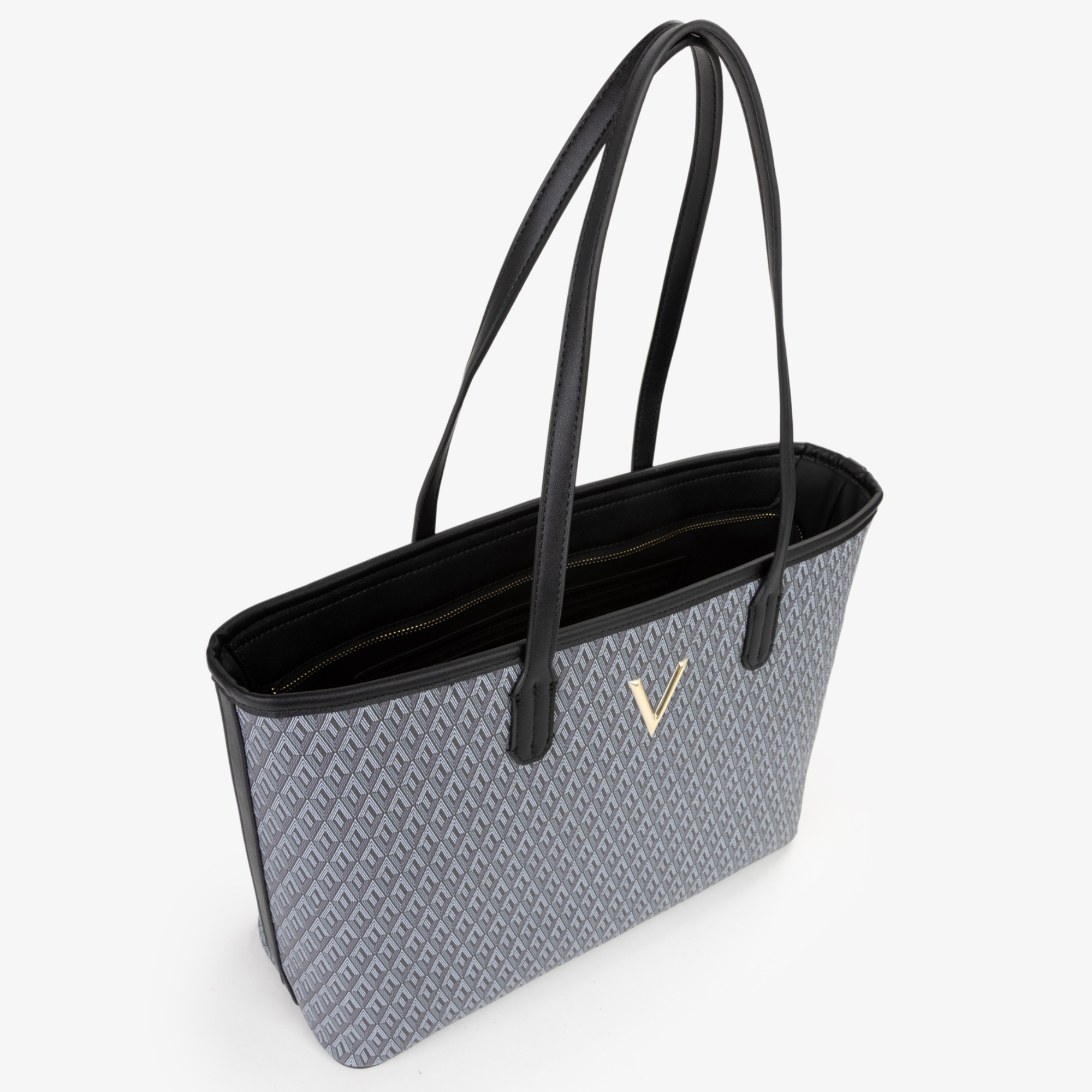 VALENTINO BORSA DONNA VBS9OX01 Queen Re NERO/Multicolor - immagine 4