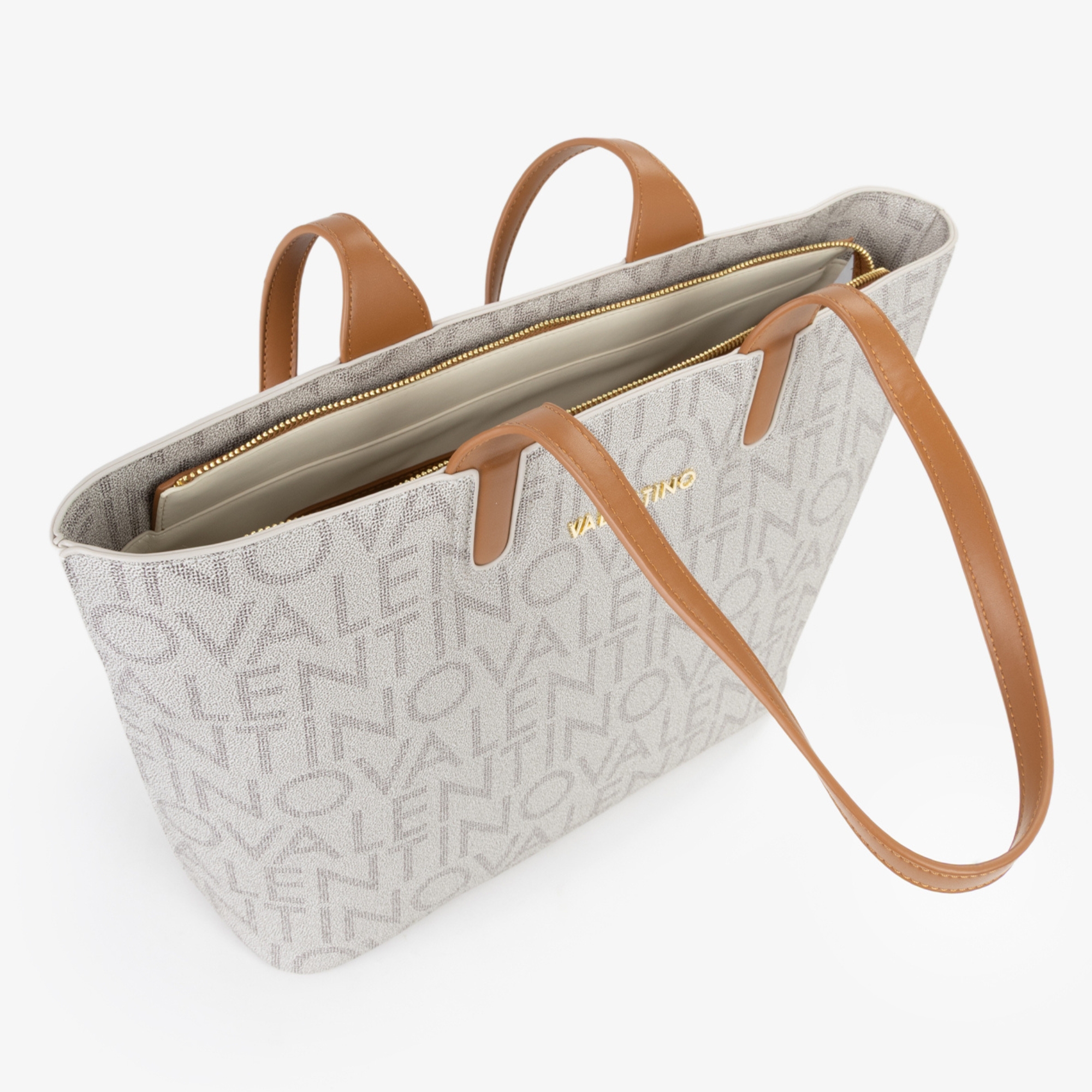 VALENTINO BORSA DONNA VBS9IS01 Regina Re BEIGE/NATURALE - immagine 4