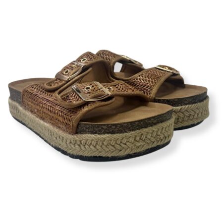 Lancetti sandali bassi donna LNC-06193 BEIGE