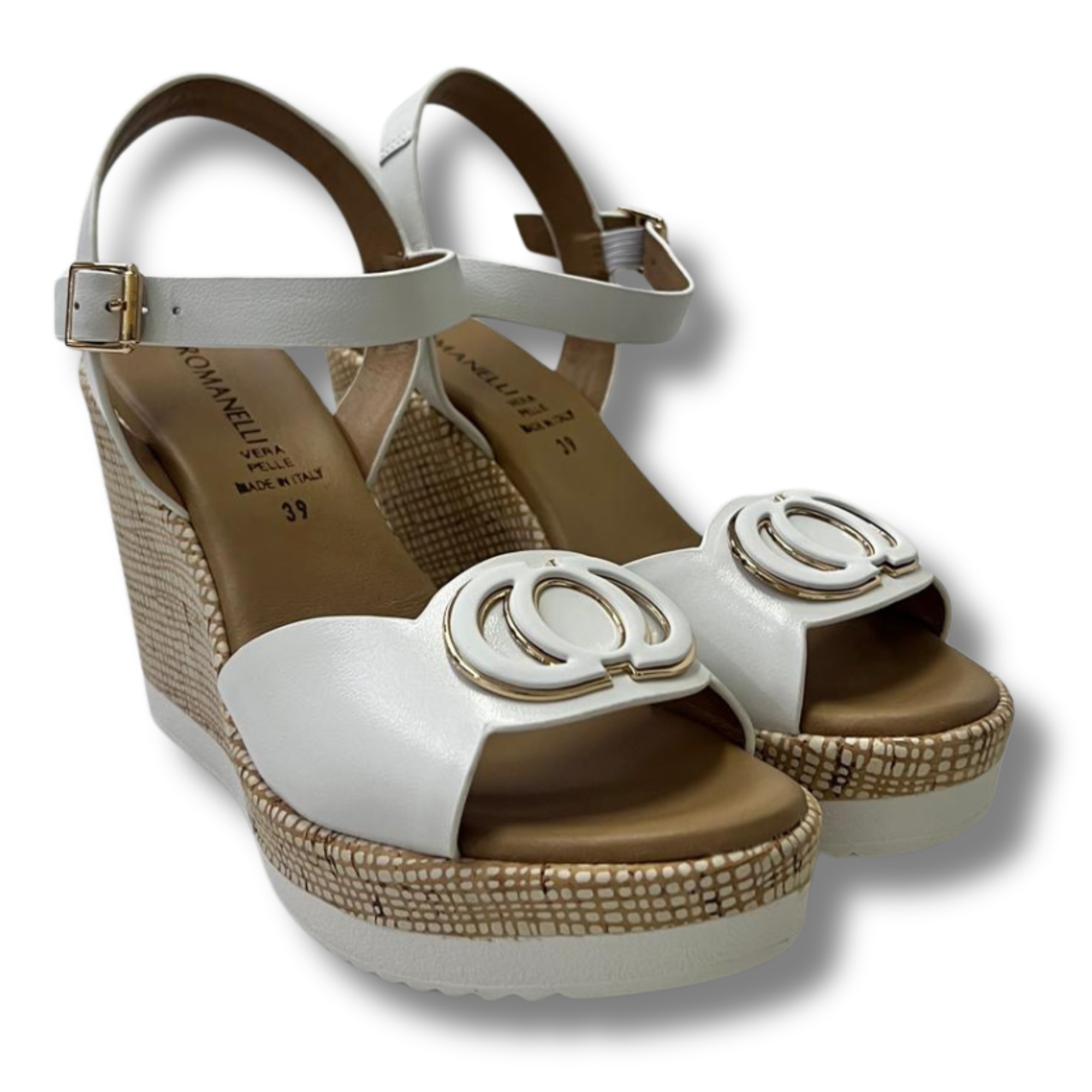 Romanelli Sandali 52242/E6 Operla BIANCO