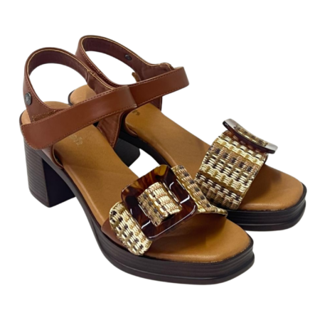 Refresh sandali donna 175027 CAMEL