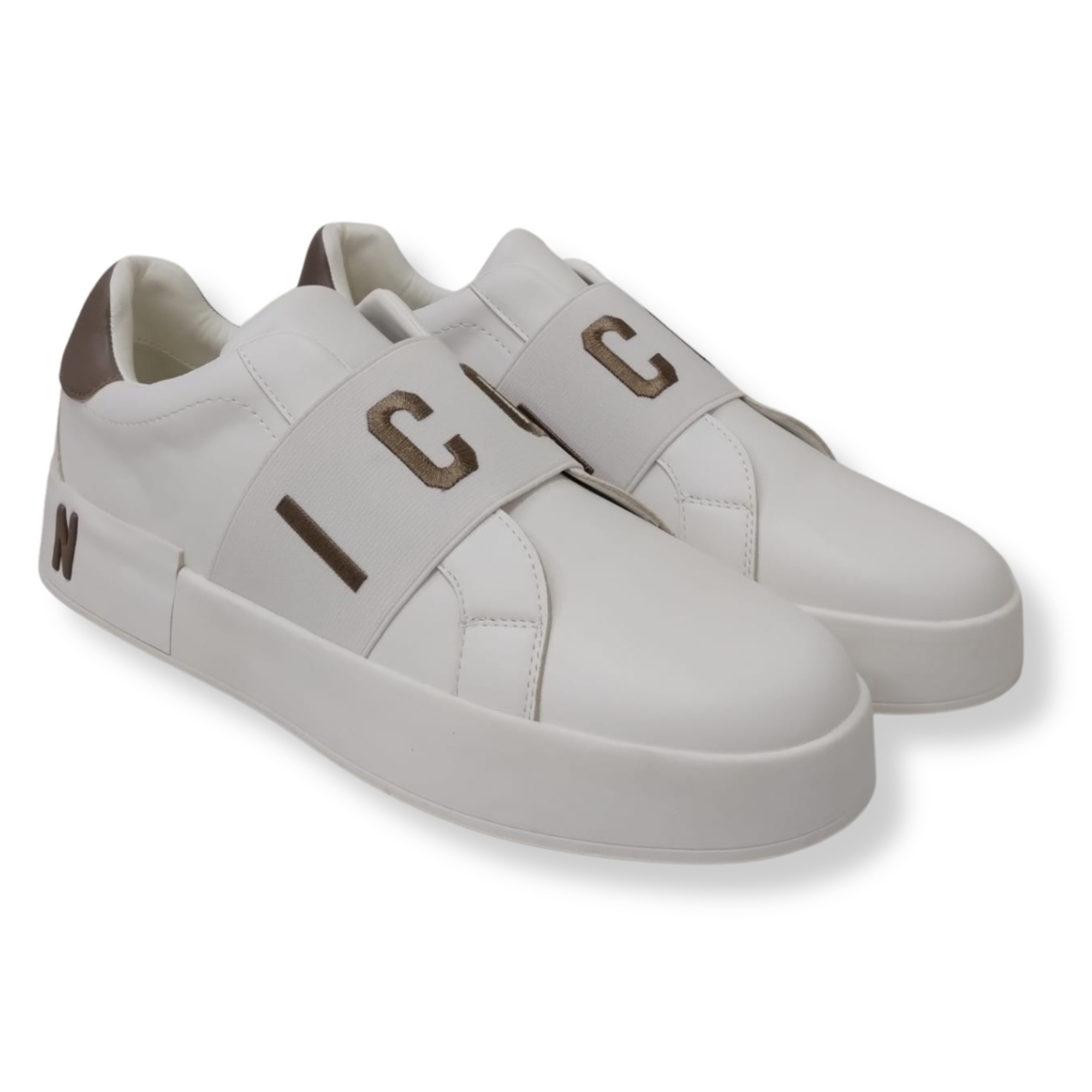 Icon sneakers uomo IC04743SU BIANCO/TORTORA