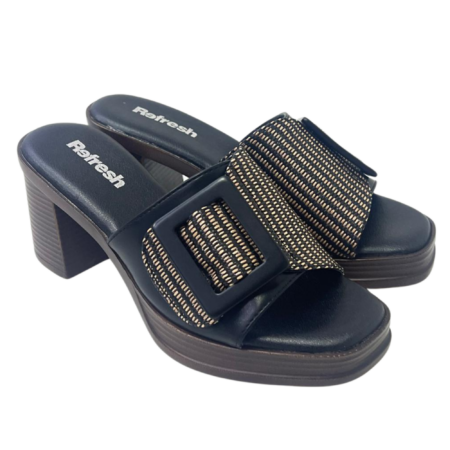 Refresh sandali donna 175028 NERO