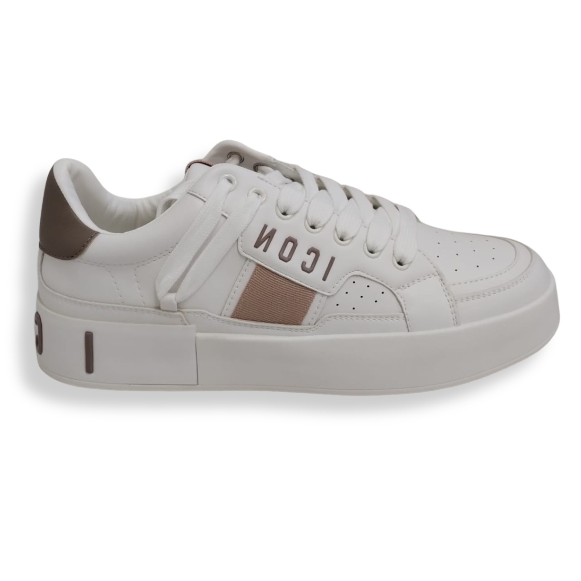 Icon sneakers uomo IC04135SU BIANCO/TORTORA - immagine 2