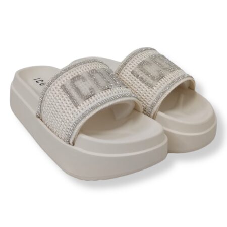 Icon SANDALO DONNA IC05777TD Ciabatta BIANCO