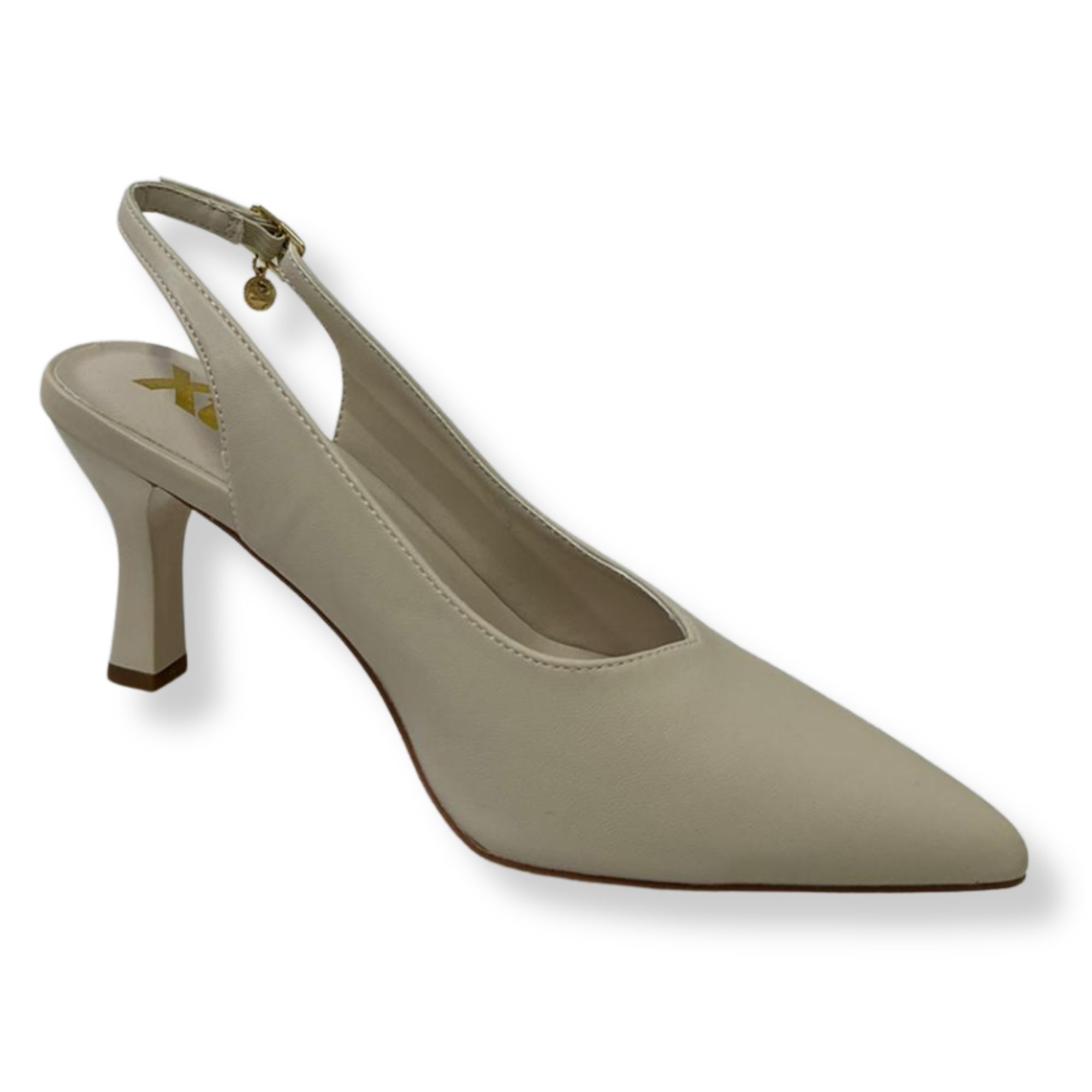 Xti Sandali con tacco donna 145369 BEIGE - immagine 3