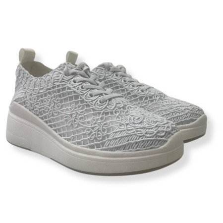 Julien sneakers donna E153 Macrame BIANCO