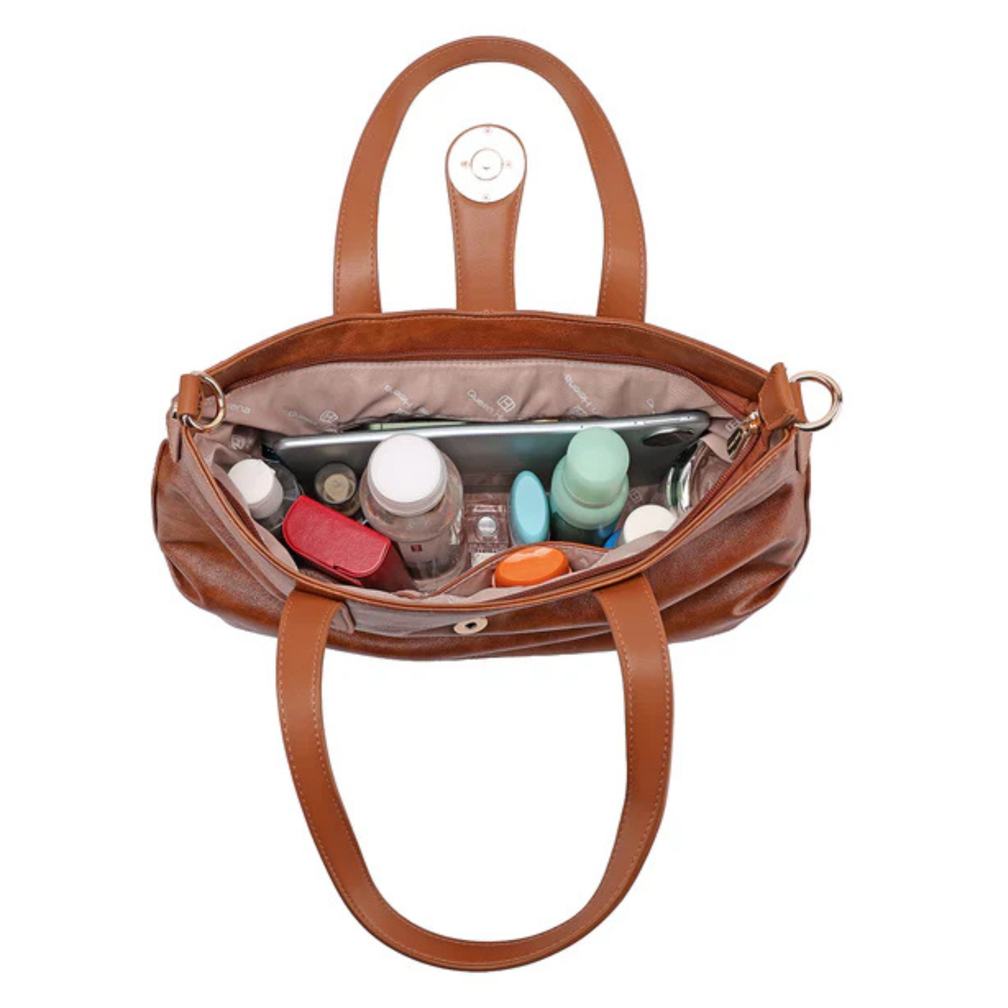 Queen Helena donna M1100 Borse BROWN - immagine 3