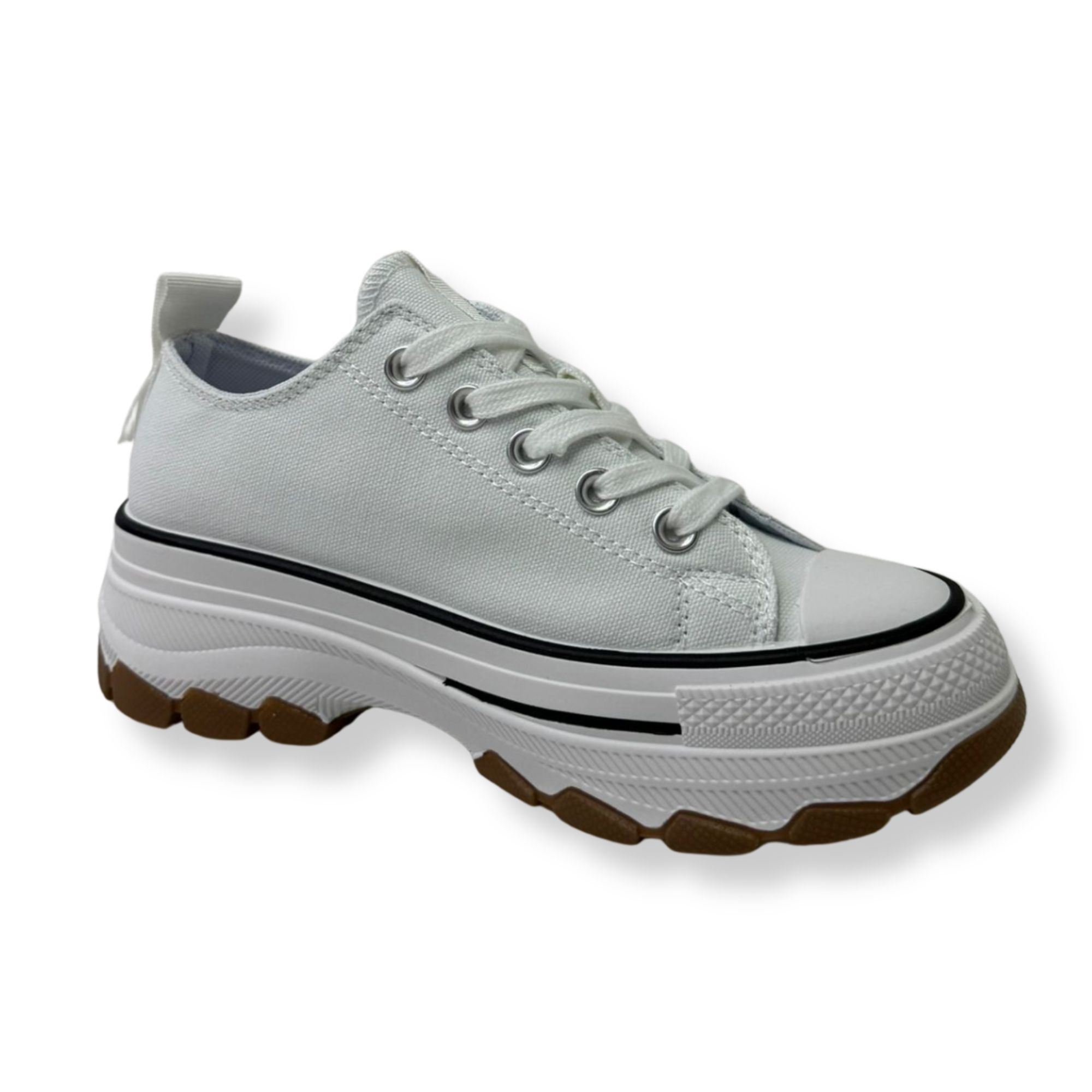 Refresh Sneakers donna 172477 CANVAS WHITE - immagine 4