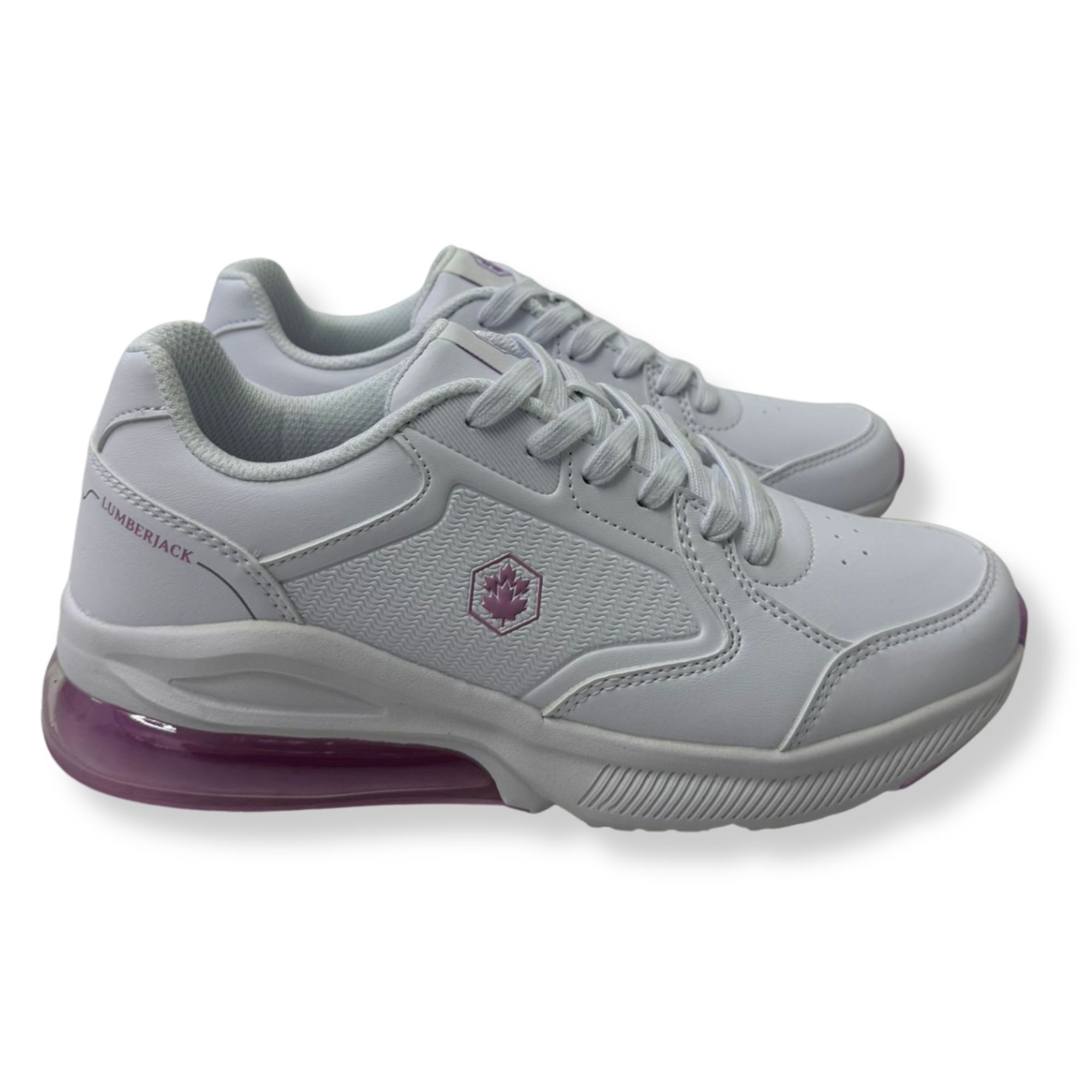 Lumberjack Sneakers Donna 102327103 SAMA 005A-040J White-Orchid Purple - immagine 2