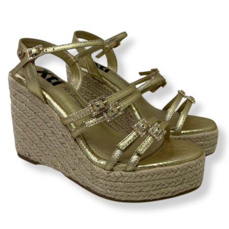 Xti Sandali con tacco donna 145423 GOLD
