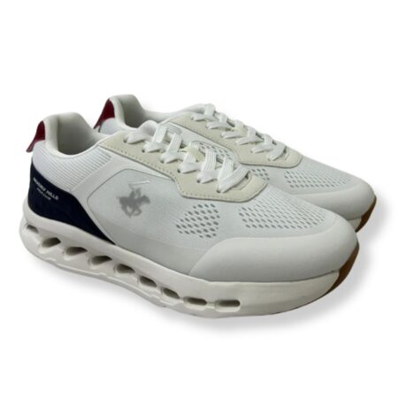 BH Polo Club Sneakers Uomo BHM616300 Barclay Msh 0061 WHITE