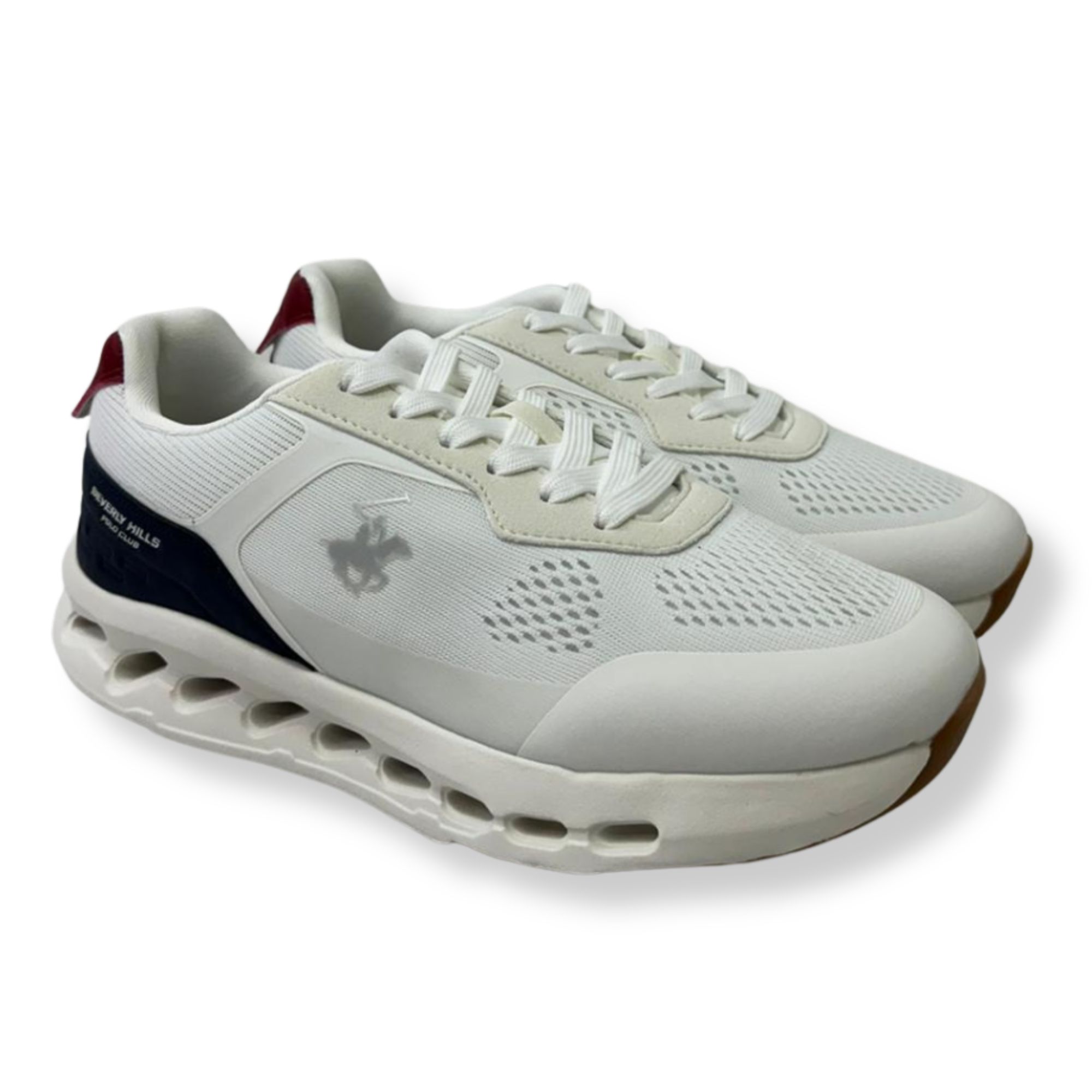 BH Polo Club Sneakers Uomo BHM616300 Barclay Msh 0061 WHITE