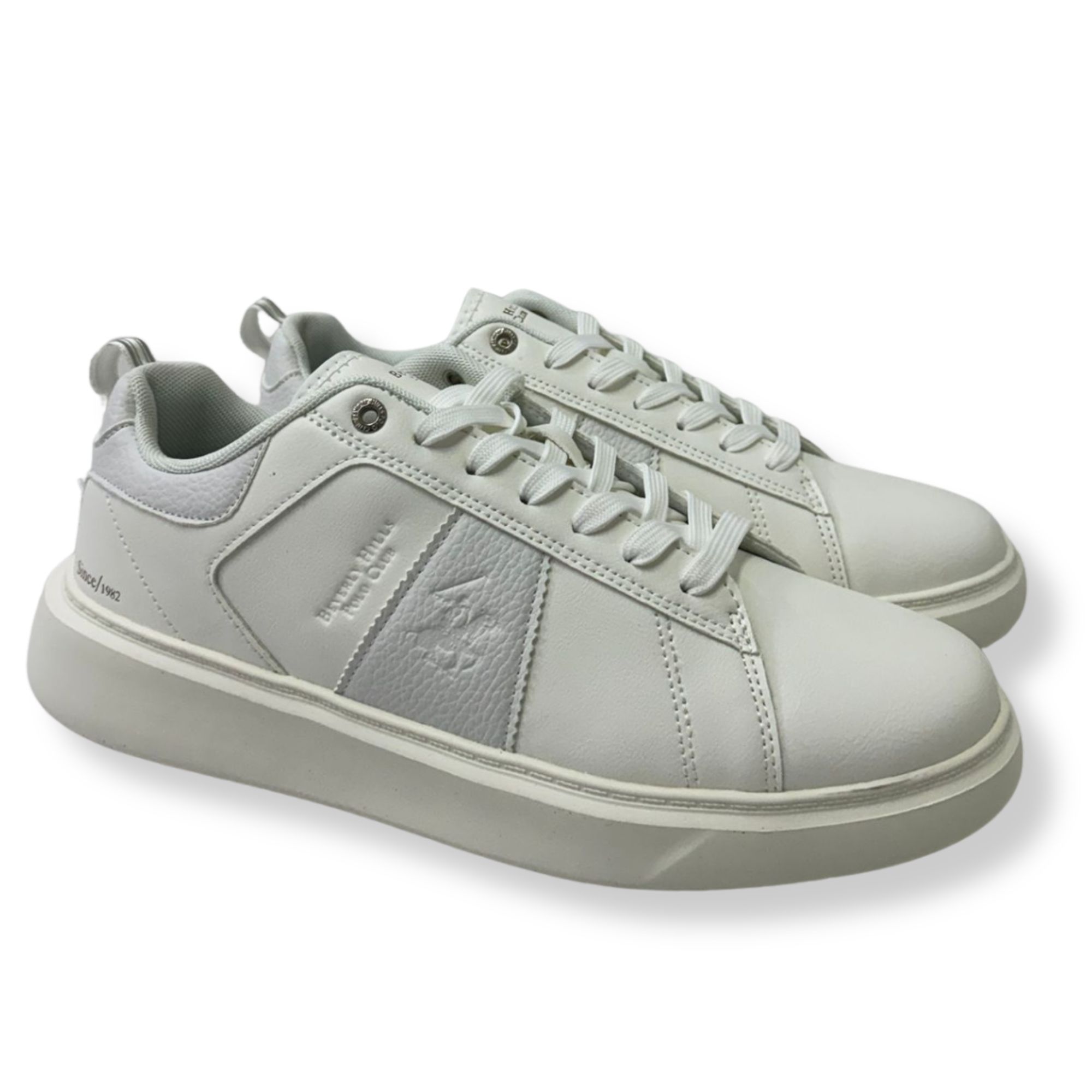 BH Polo Club Sneakers uomo BHM614400 Kanye LTX 0061 WHITE