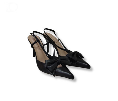 Queen Helena scarpe con tacco donna - BLACK- K4524