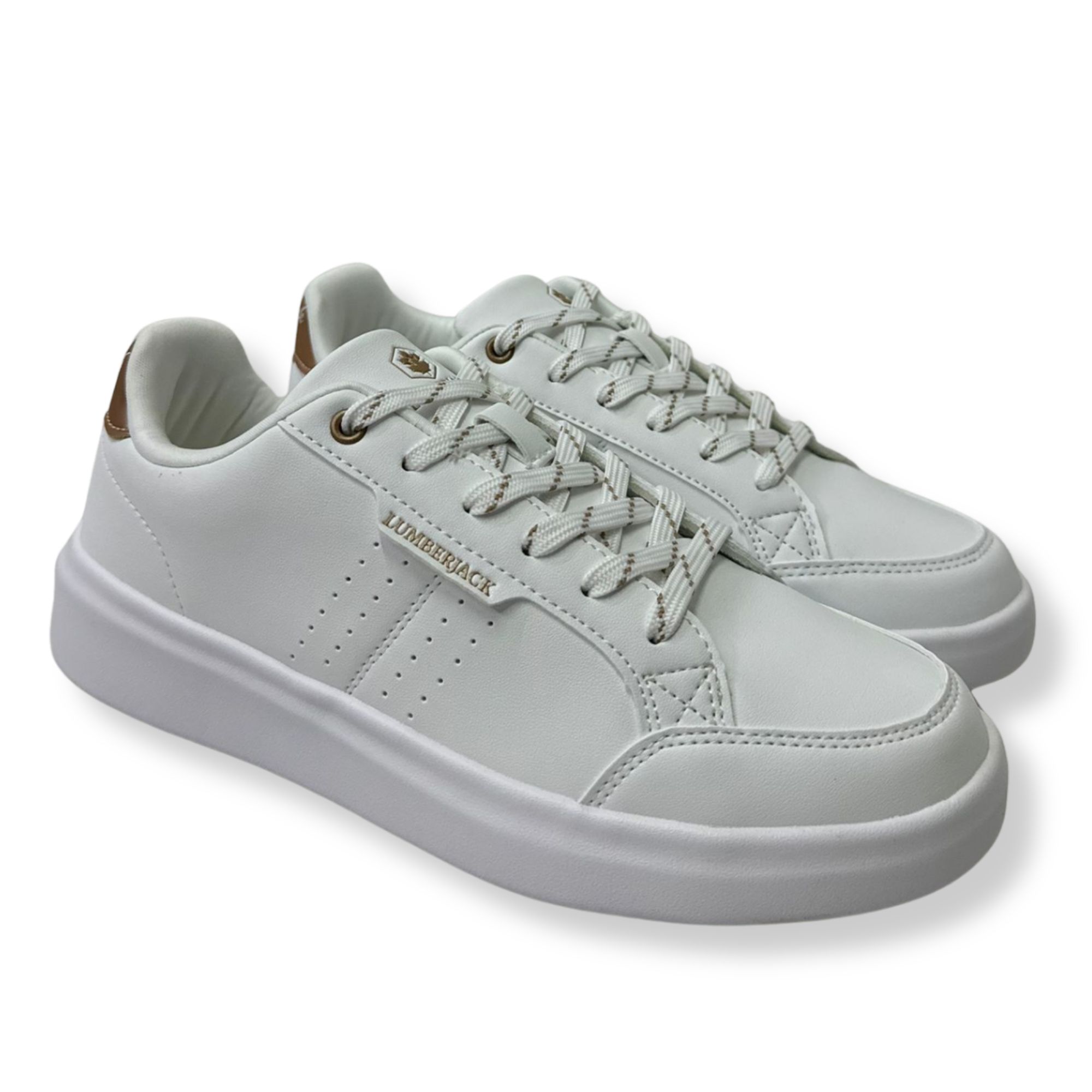 Lumberjack Sneakers Donna 102268565 HELENA 005A-051A White-Rose Gold