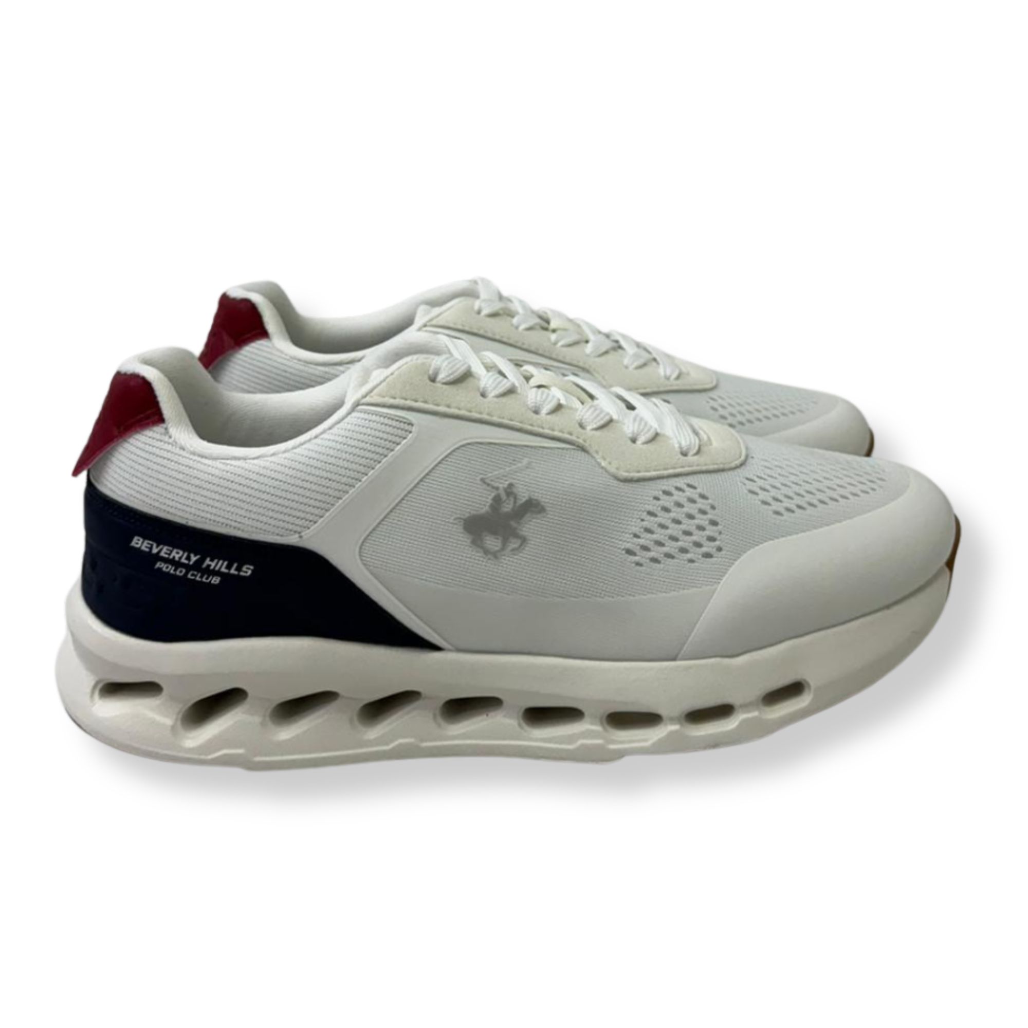 BH Polo Club Sneakers Uomo BHM616300 Barclay Msh 0061 WHITE - immagine 2
