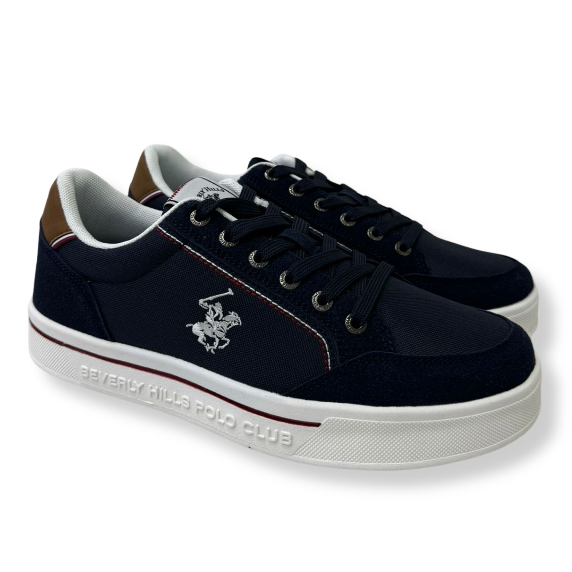 BH Polo Club Sneakers uomo BHM614105 Lyncon Mix 1108 Deep