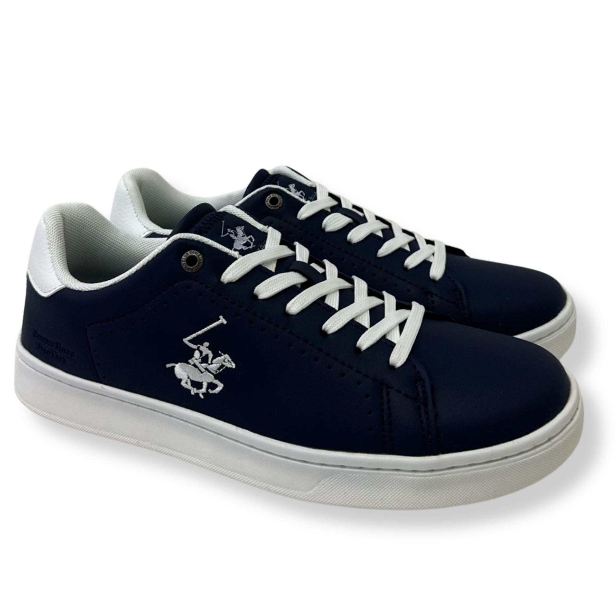 BH Polo Club Sneakers Uomo BHM614000 Hills Mix 3586 Deep White