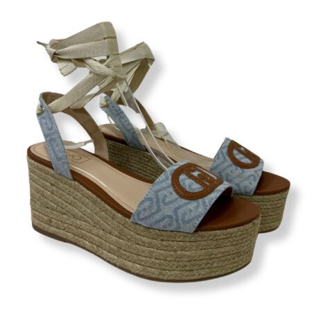 Lui-Jo sandali con tacco donna SA6085 TX523 BALI 02 S1106 Light Blue