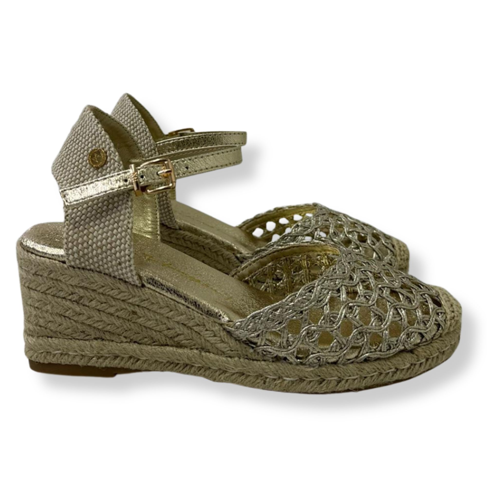Xti Sandali con tacco donna 145339 GOLD - immagine 2
