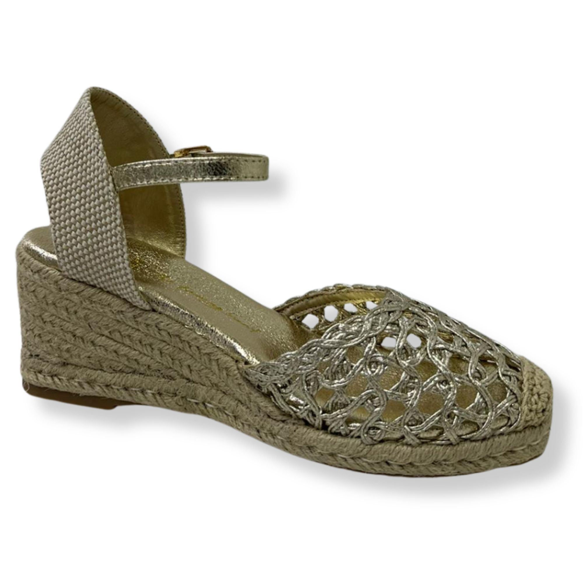 Xti Sandali con tacco donna 145339 GOLD - immagine 4